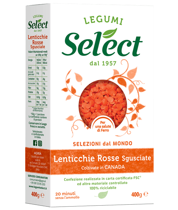 Lenticchie Rosse Sgusciate - product img